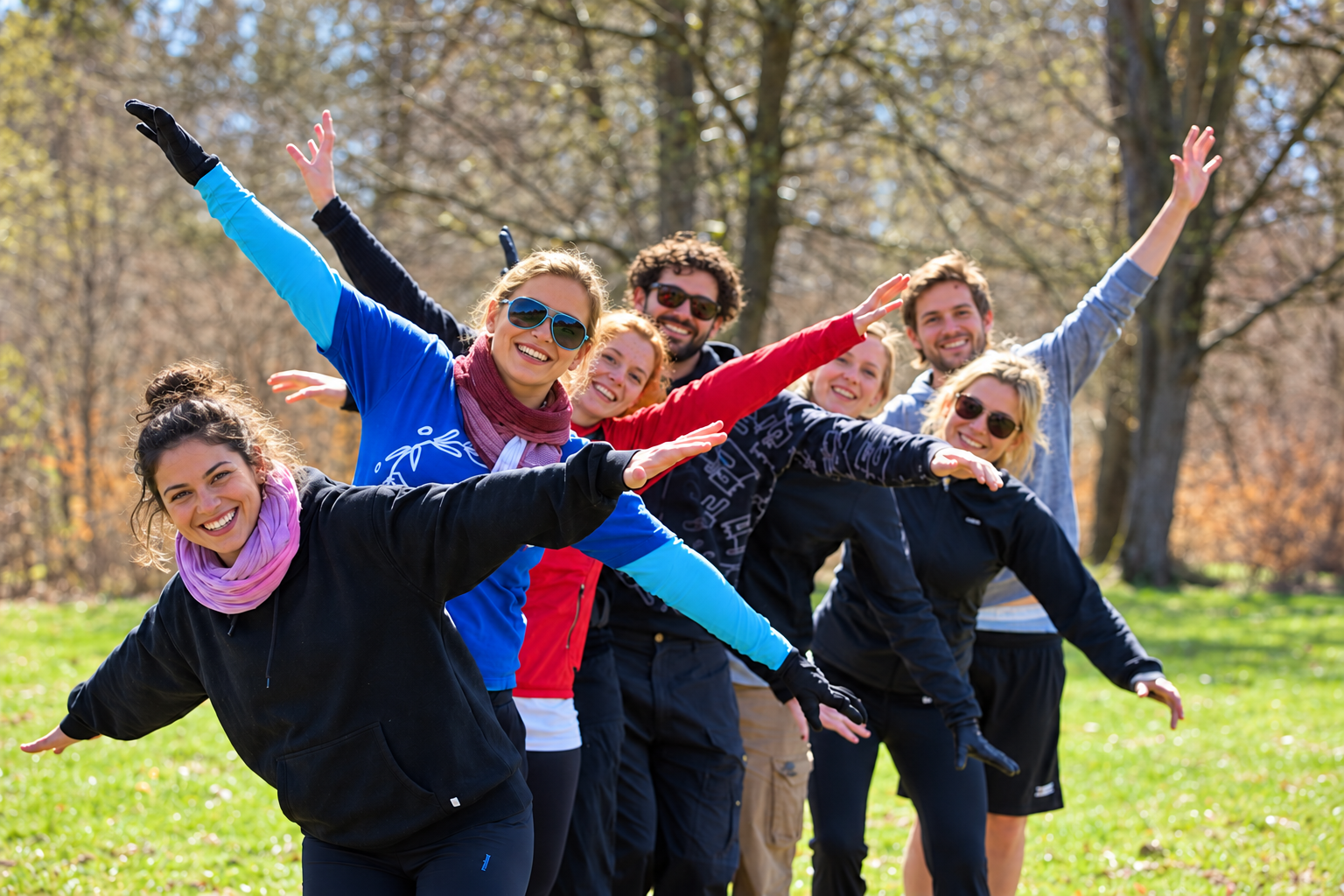 Glade deltagere til Scandinavian Teambuilding